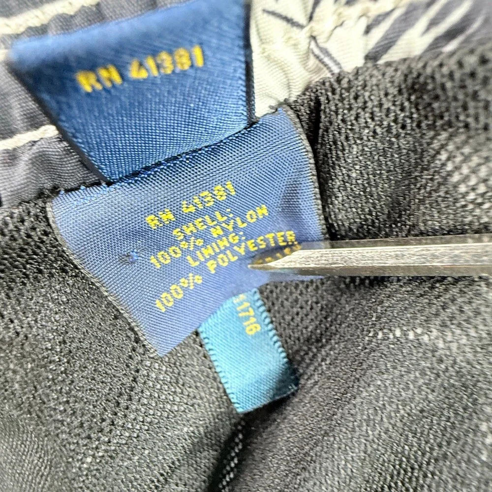 Polo Ralph Lauren Swim Trunks Mens L Blue Marlin Sailfish Fish Print Shorts
